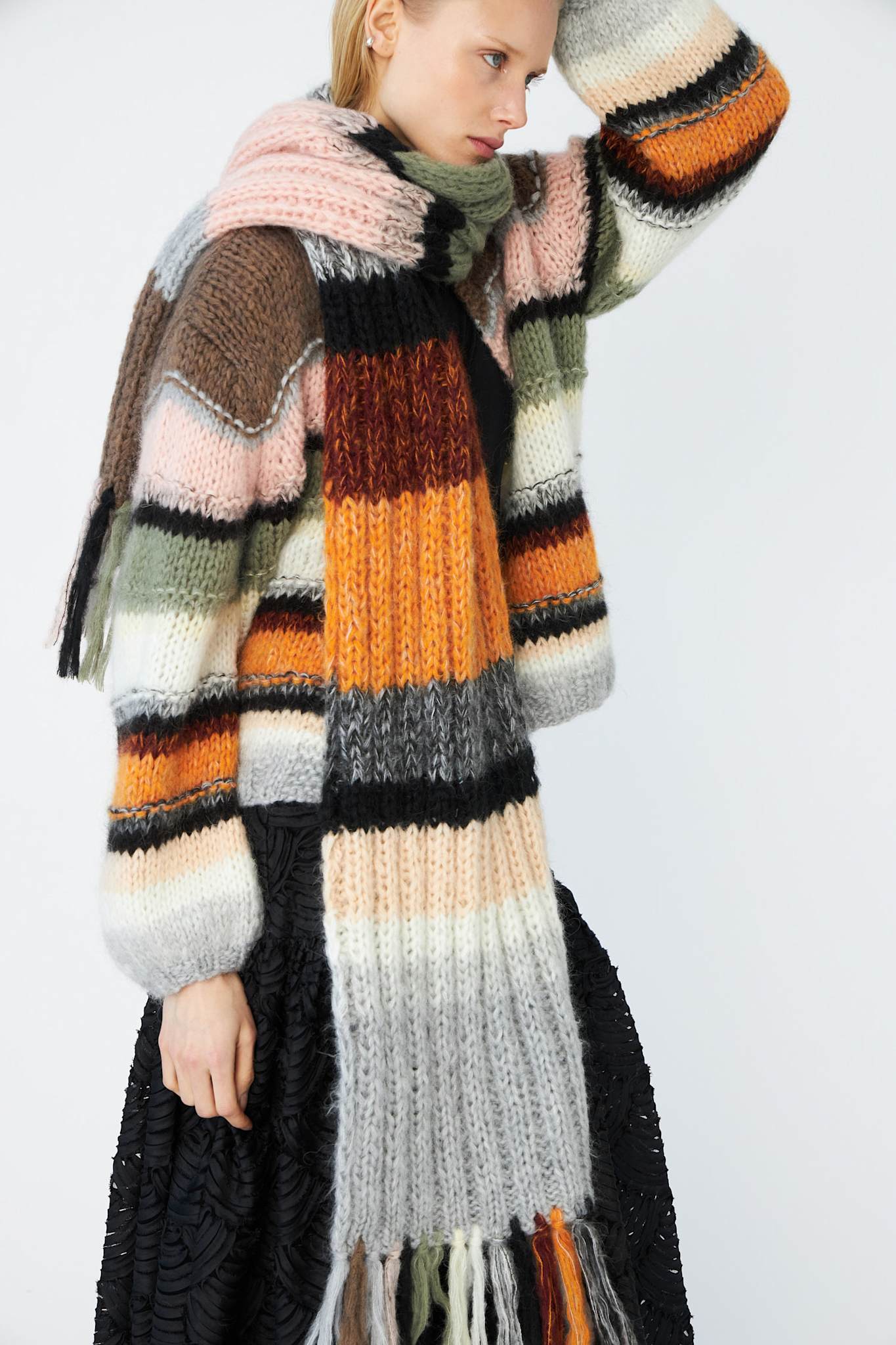 SCARF - 890 STONE MULTI