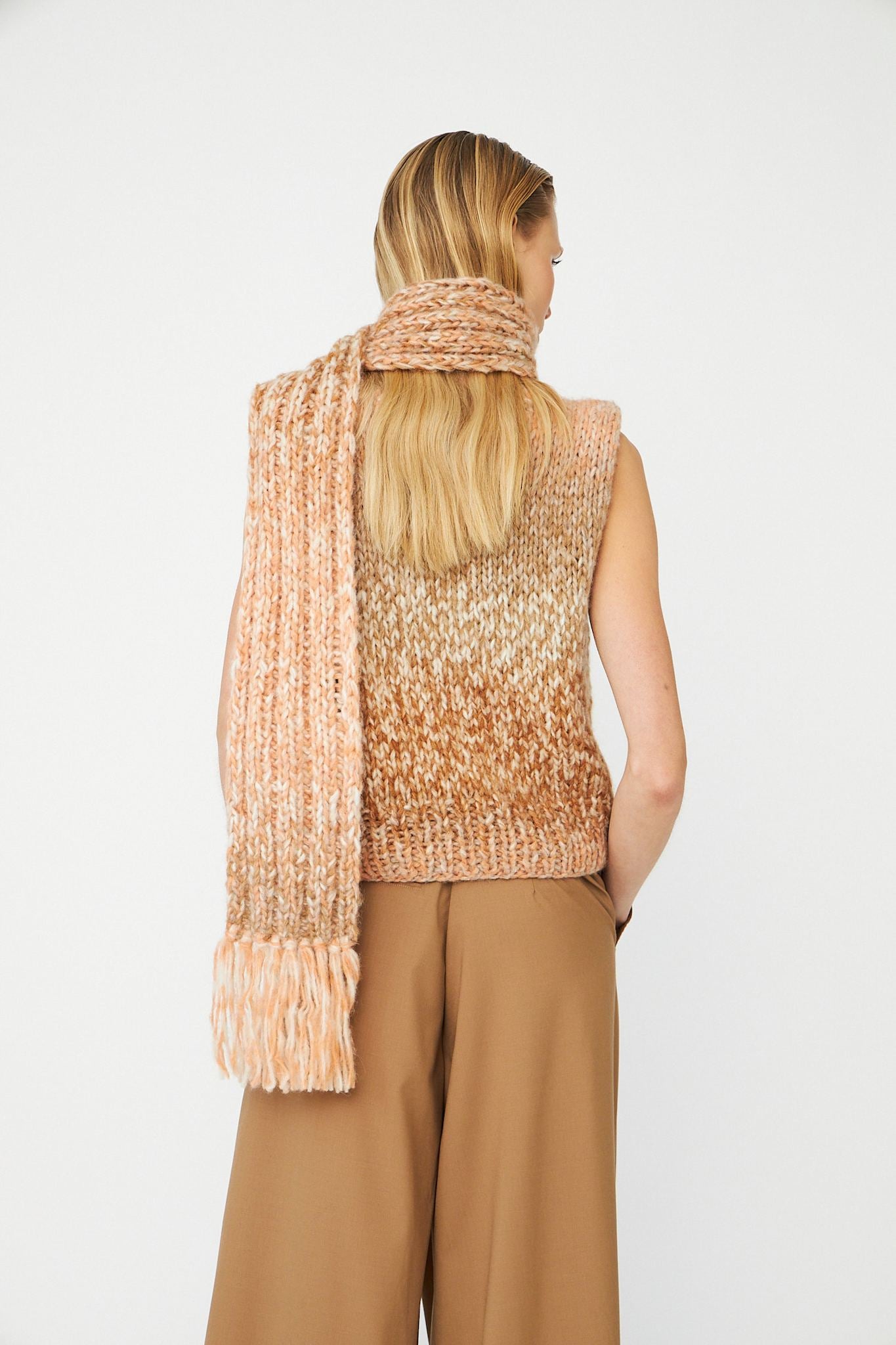 EA SCARF - 852 CAMEL