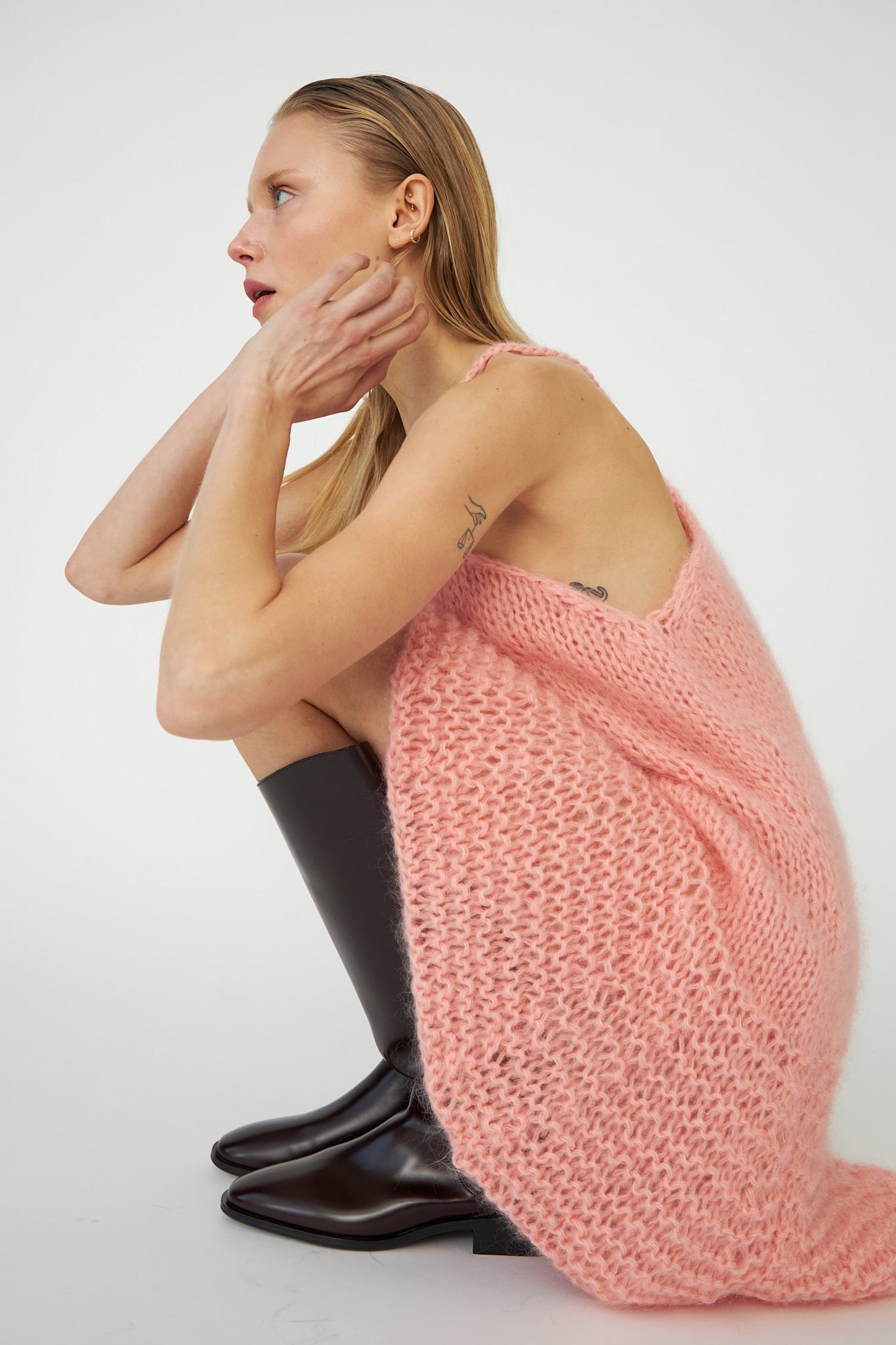 WERA DRESS - 203 BABY PINK - DawnxDare.com