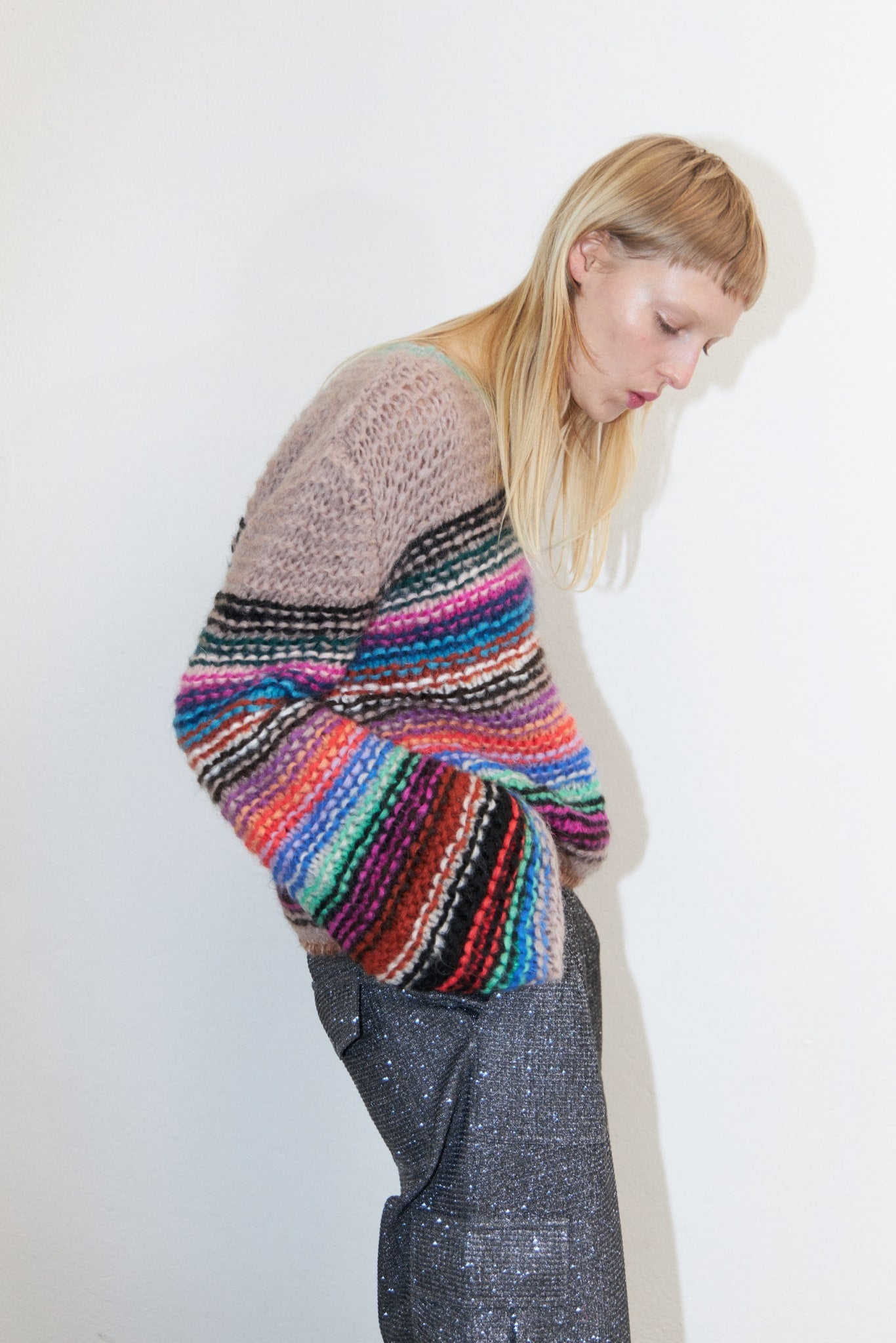 SASSIE STRIPE - 992 PEAT MULTI