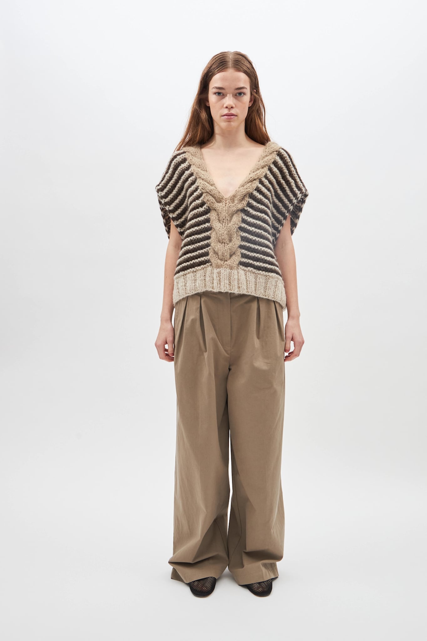 CAPRI STRIPE - 856 MOCCA