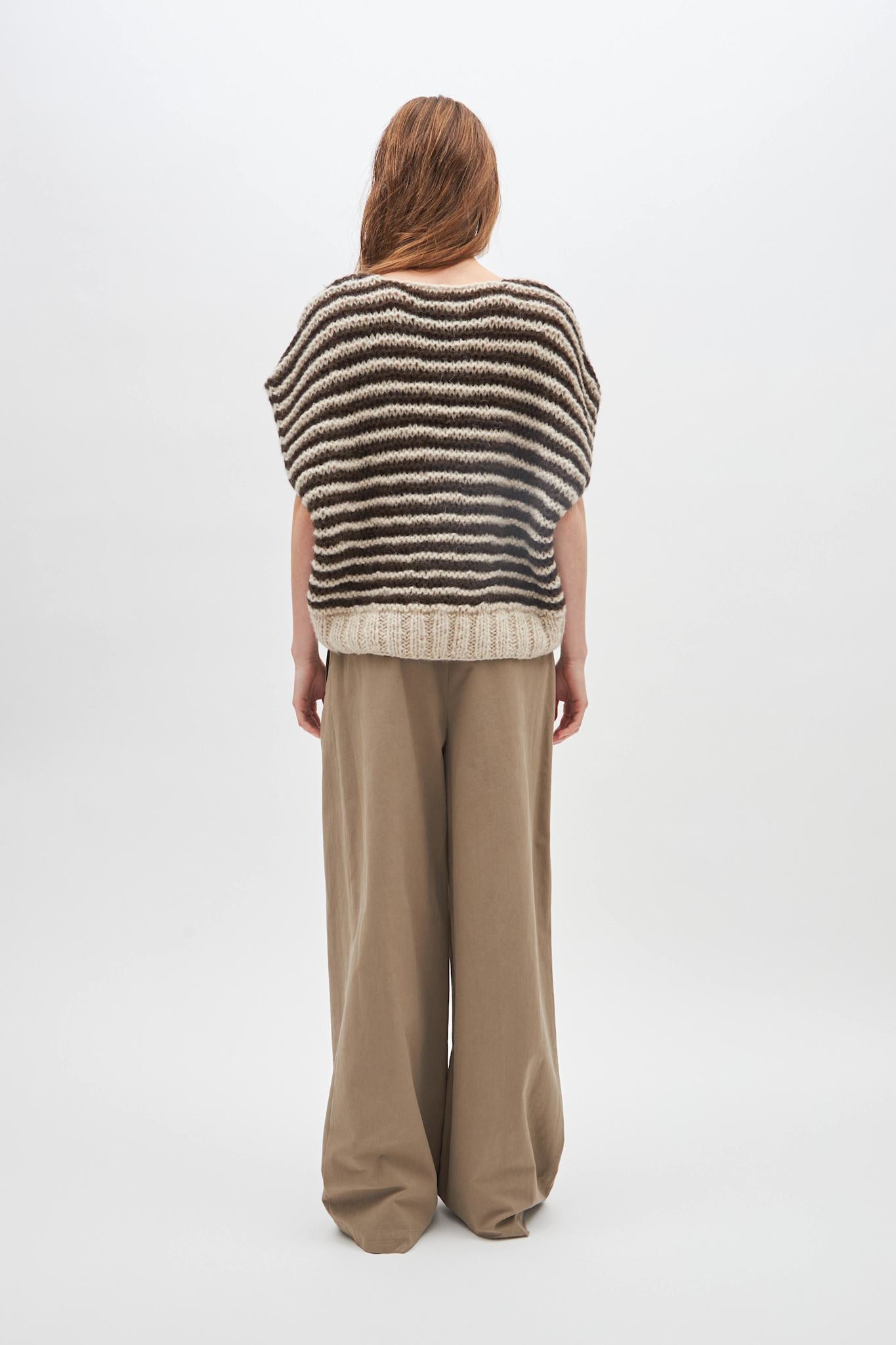 CAPRI STRIPE - 856 MOCCA