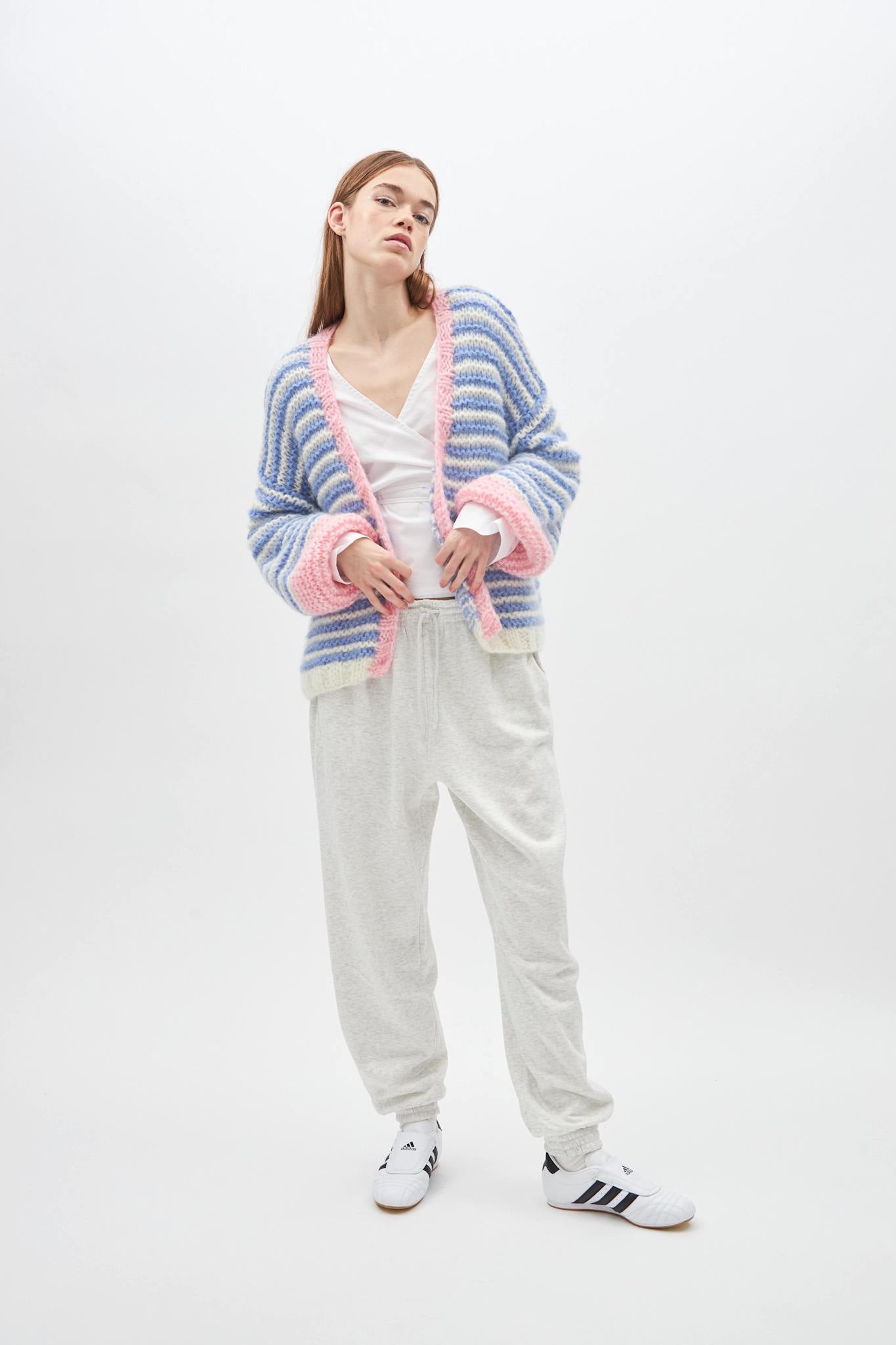 LUISA STRIPE - 642 INDIGO