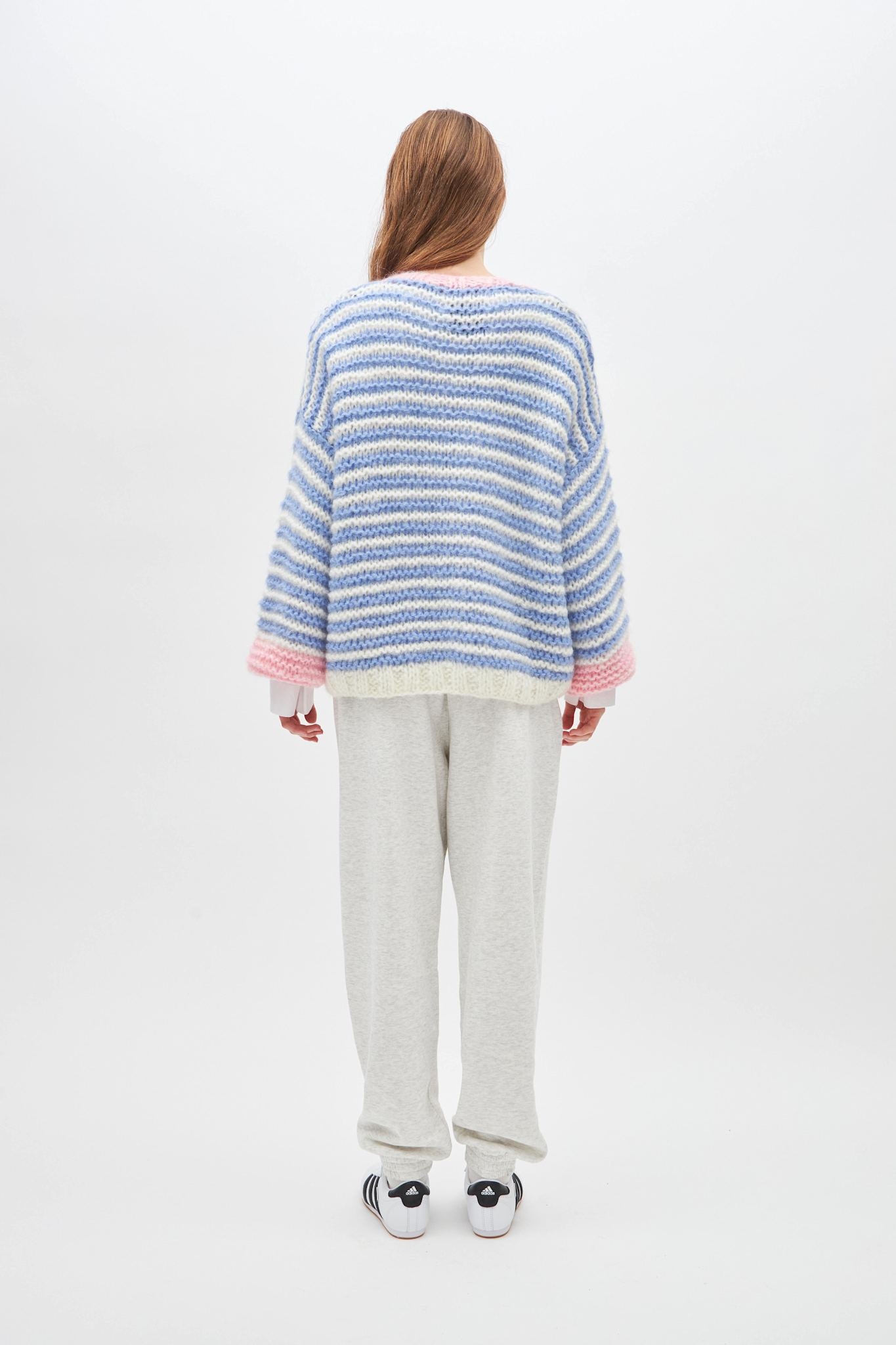 LUISA STRIPE - 642 INDIGO