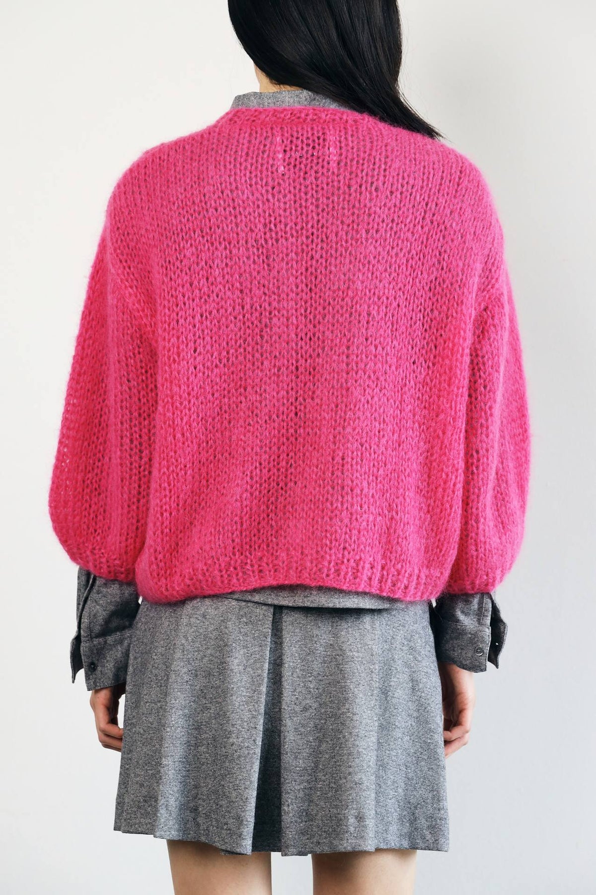 AVALANA CARDIGAN - 360 FUCHSIA - DawnxDare.com