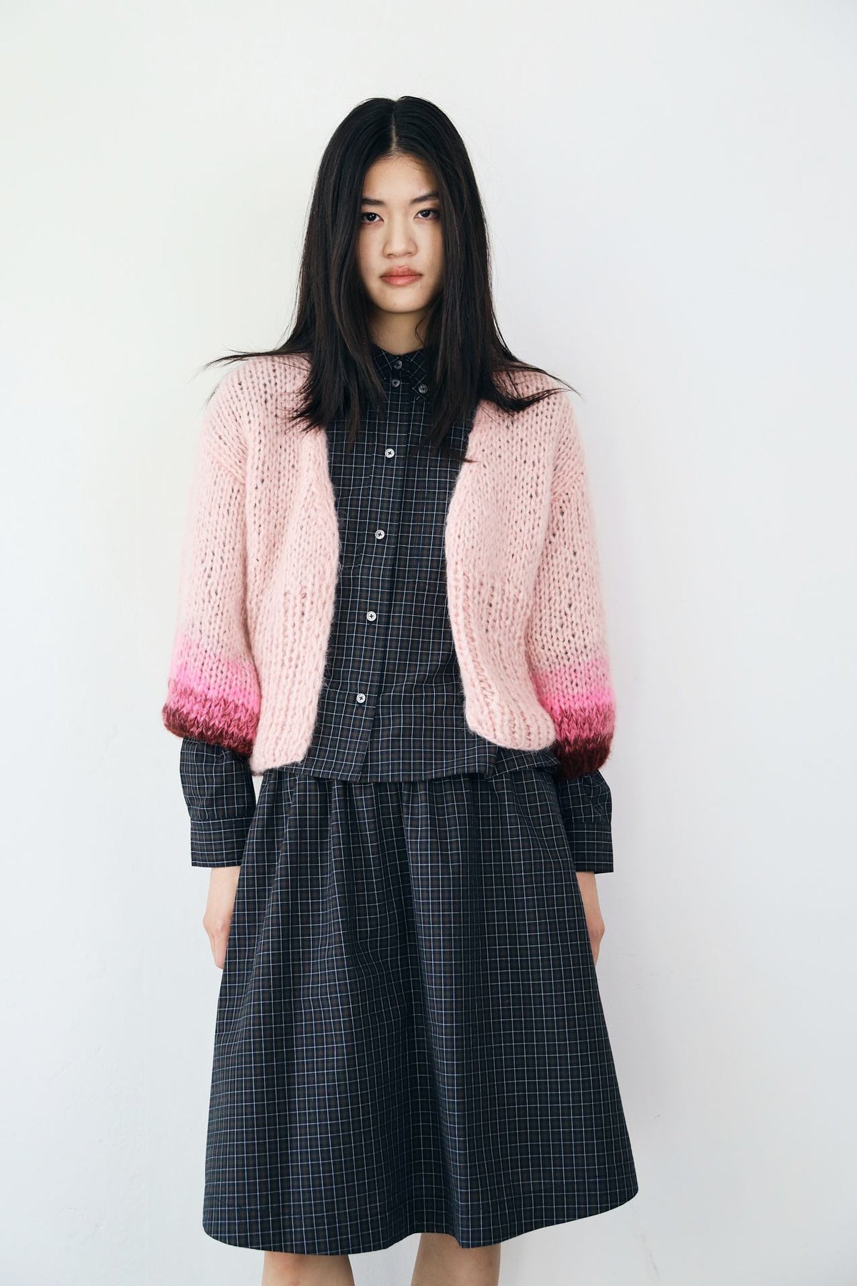 EDEN SHADE CARDIGAN - 339 BURGUNDY SHADE - DawnxDare.com