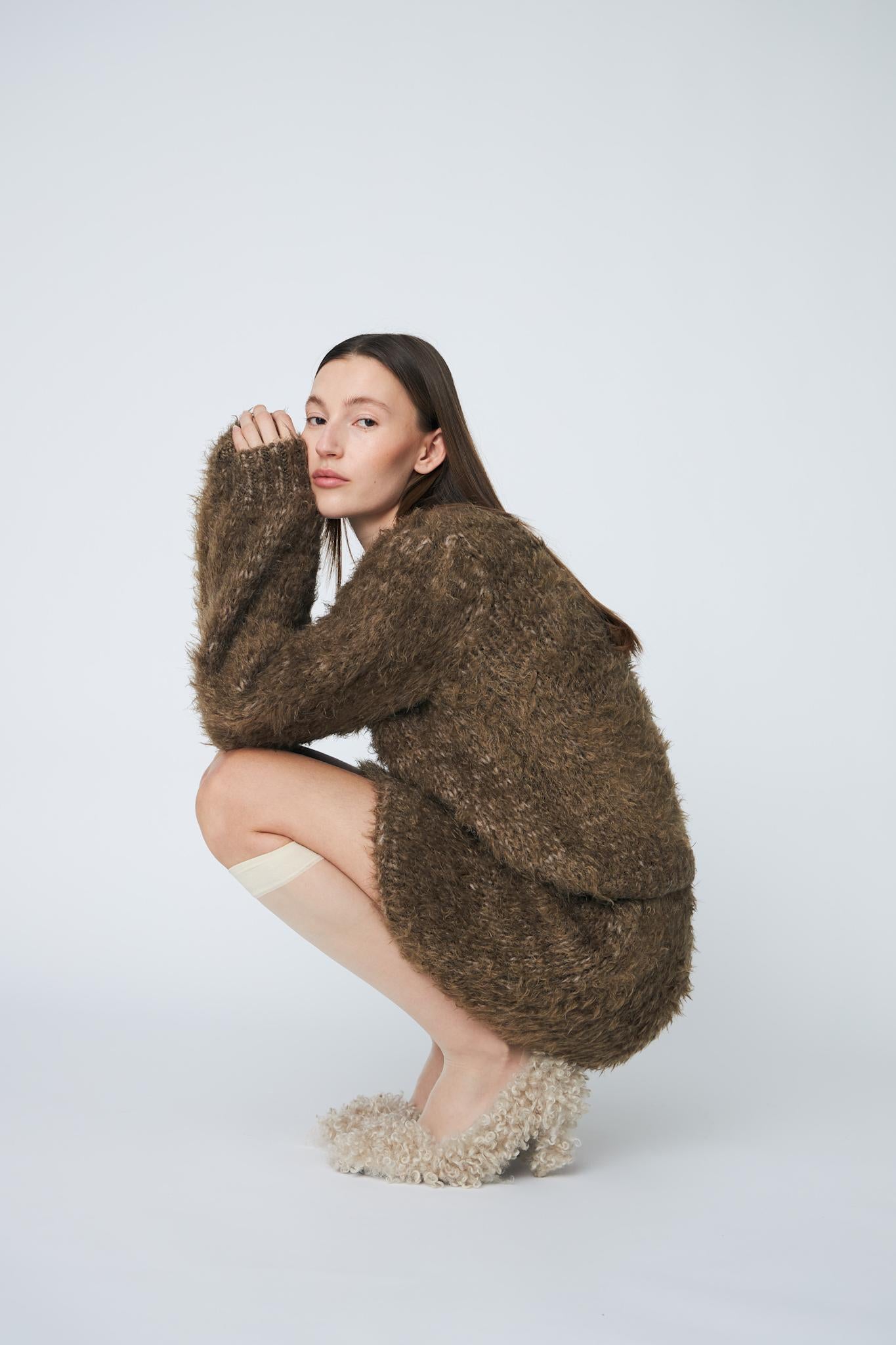 BARRE SKIRT - 193 SHITAKE