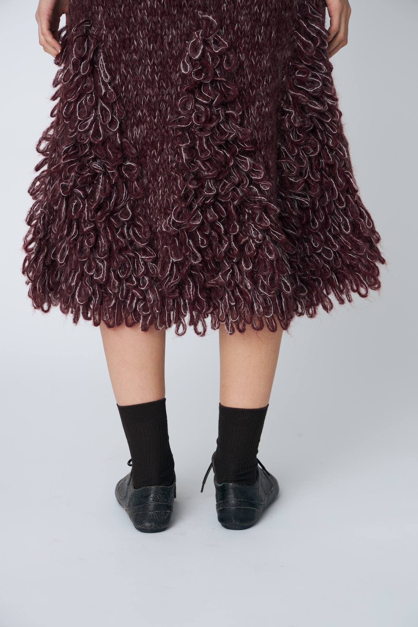 EDIE SKIRT - 340 RAISIN - DawnxDare.com
