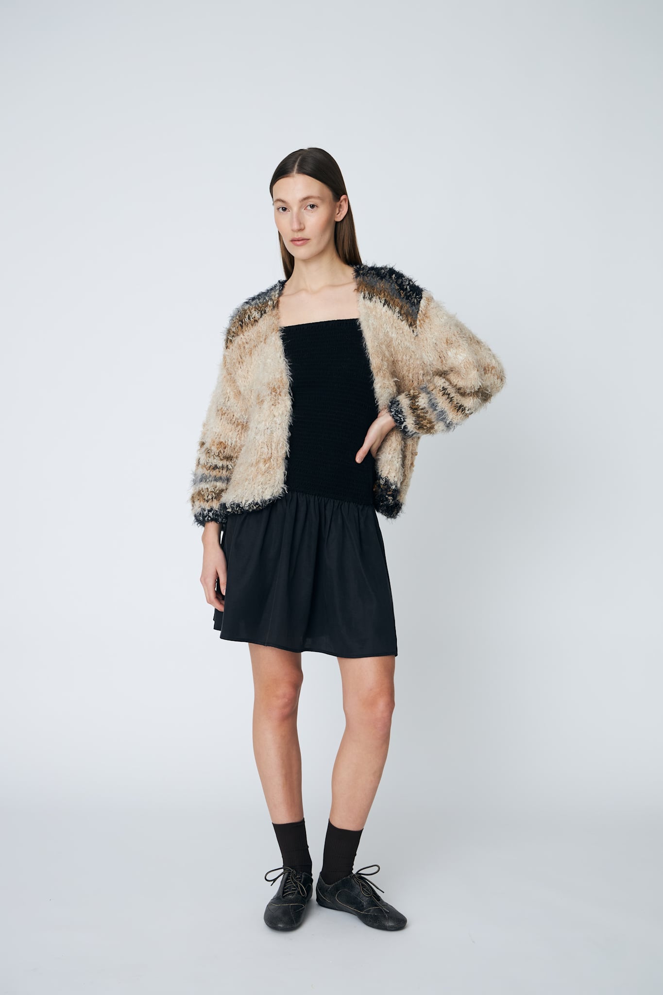 EDEN CARDIGAN - 193 SHITAKE