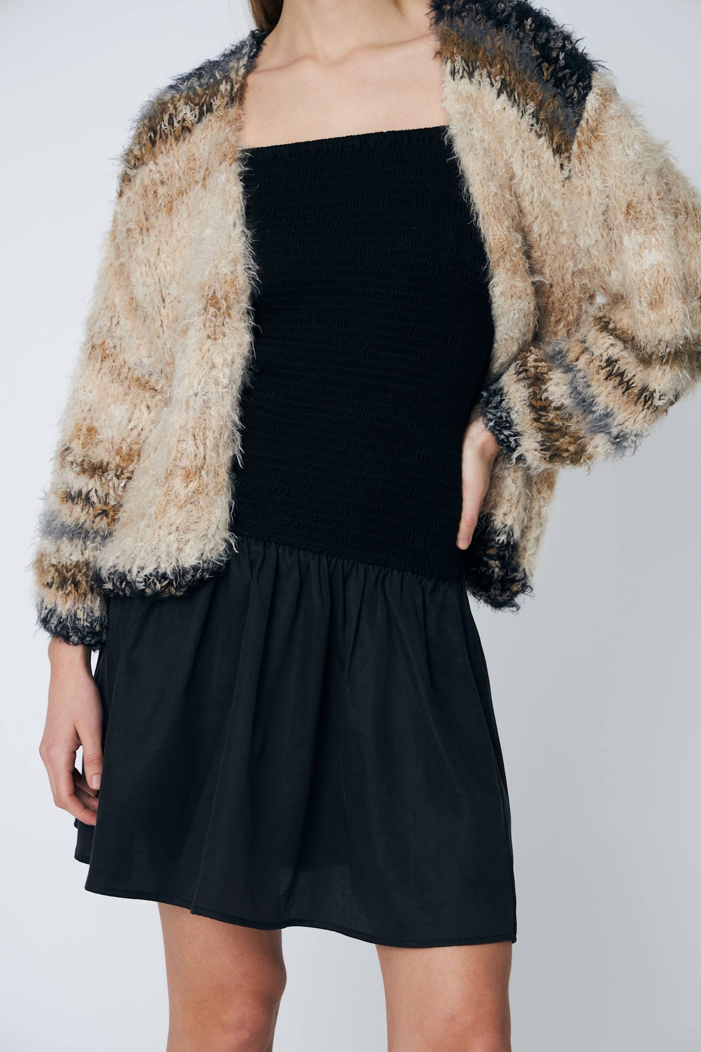 EDEN CARDIGAN - 193 SHITAKE