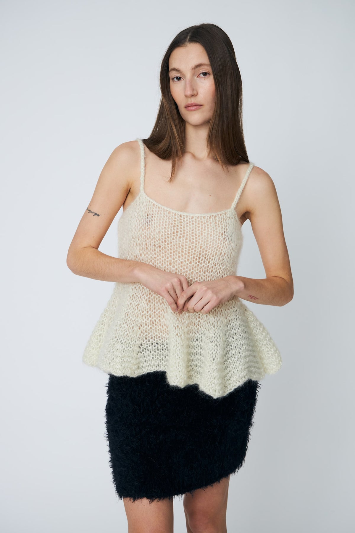 VESPER TOP - 102 CHALK - DawnxDare.com