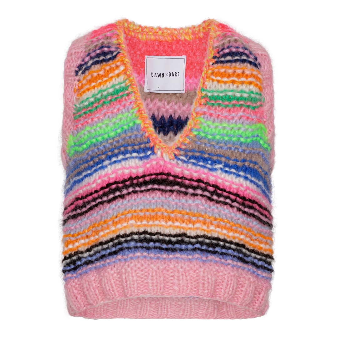 GINNY STRIPE - 920 PINK MULTI