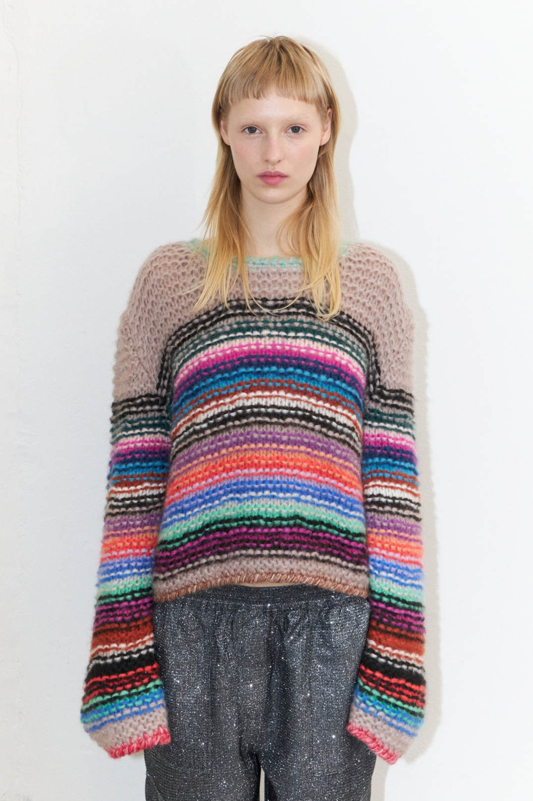 SASSIE STRIPE - 992 PEAT MULTI