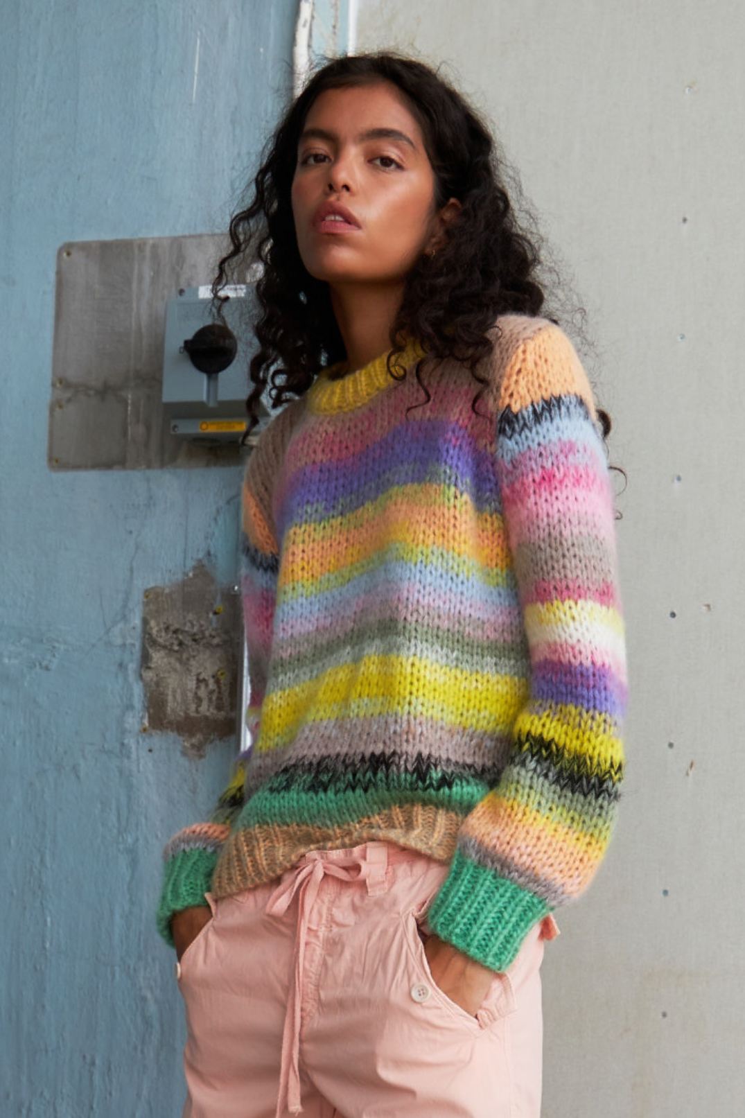 VENEDA STRIPE - 944 JADE MULTI